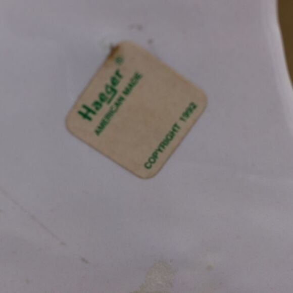 Haeger Vintage Large White Art Deco Cat Statue 2nd - Picture 11 of 11